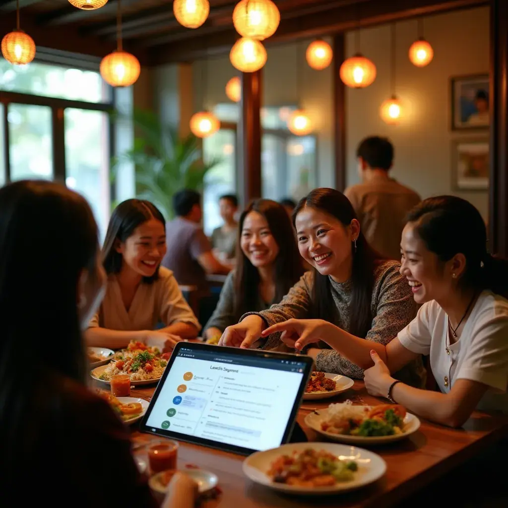 Professional business solutions illustration